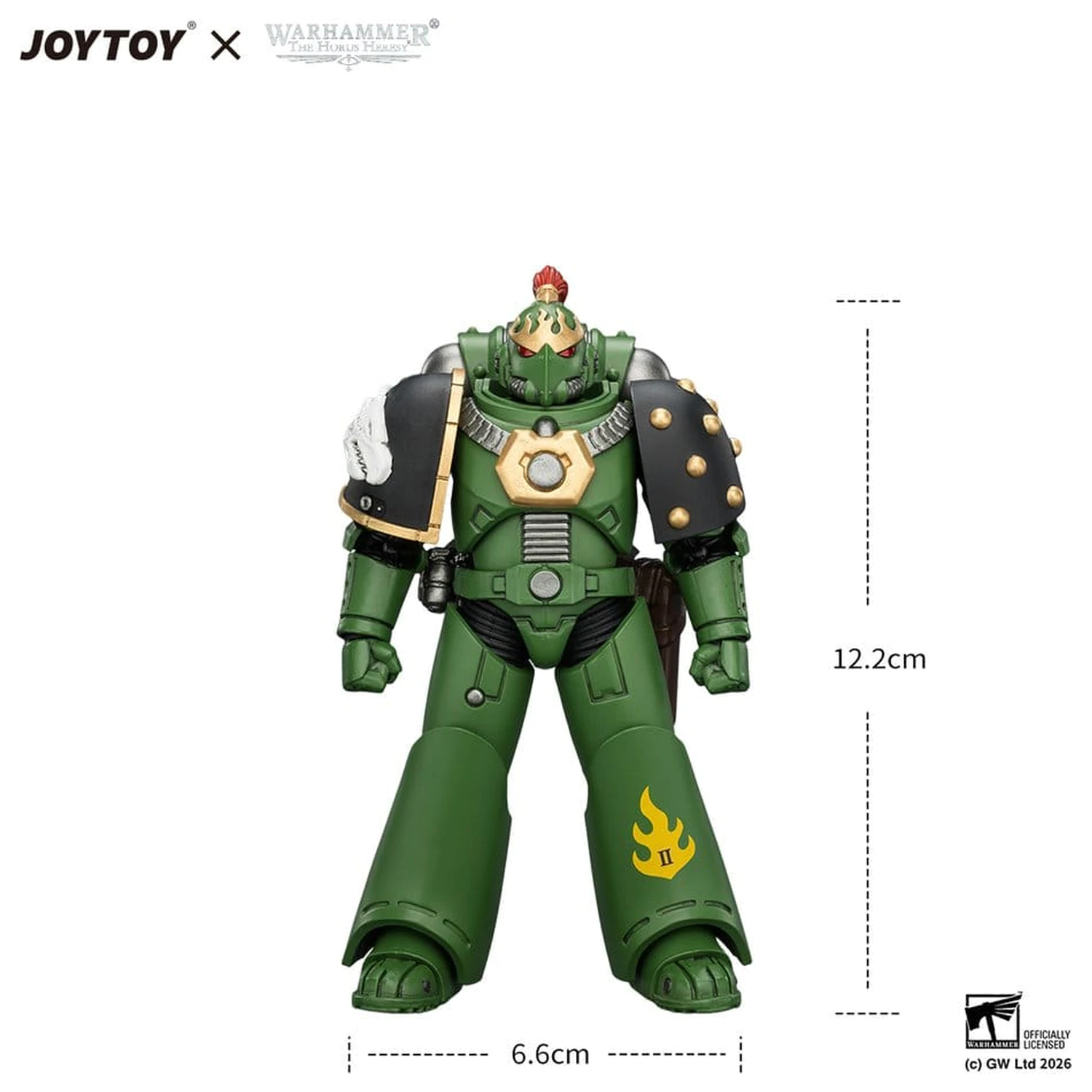 Warhammer The Horus Heresy figurina de actiune Salamanders MKVI Tactical Legionary 12 cm poza produsului