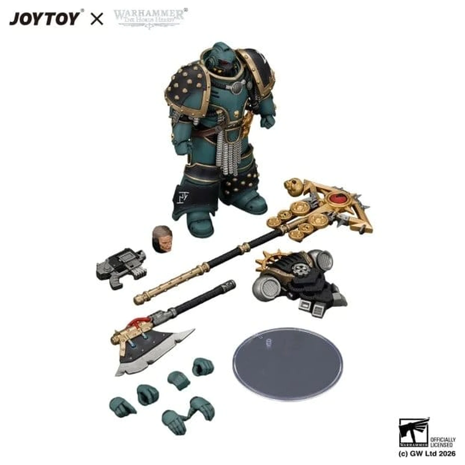 Figurina de actiune Warhammer The Horus Heresy Sons of Horus Herald Consul 12 cm poza produsului