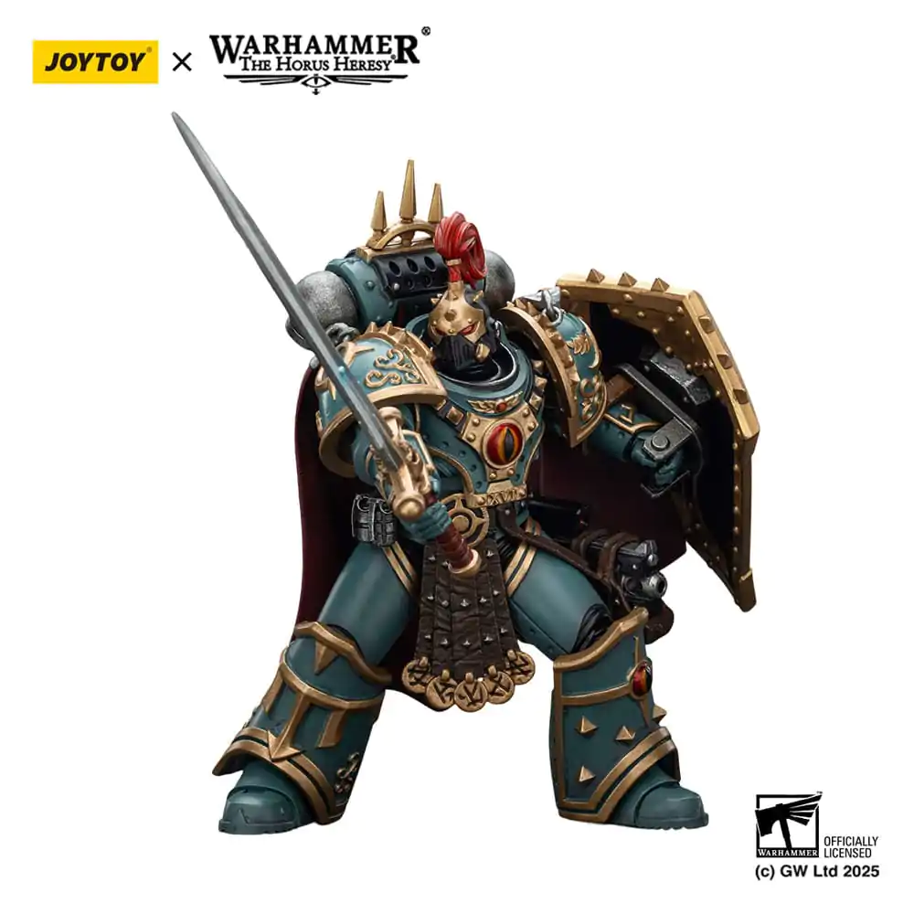 Warhammer The Horus Heresy figurina de actiune Sons of Horus Little Horus Aximand Captain of the 5th Company 20 cm poza produsului