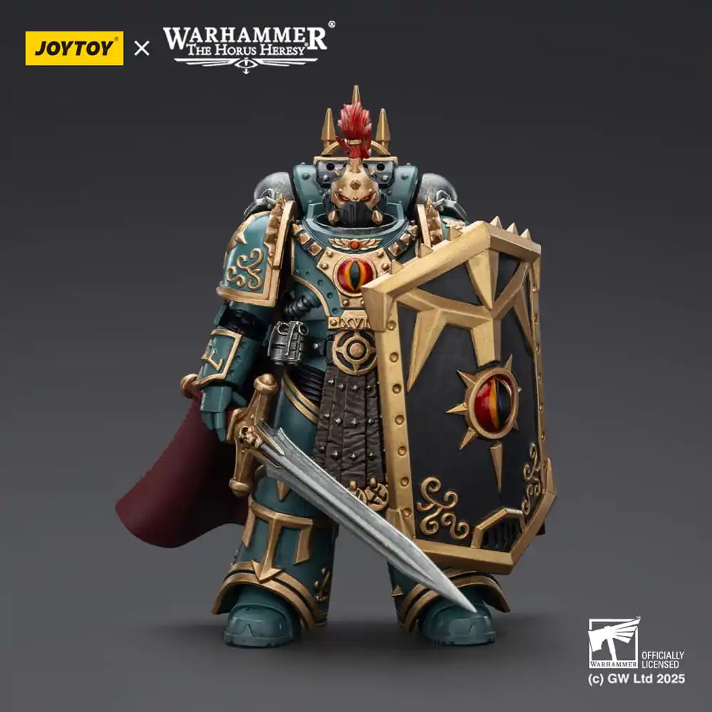 Warhammer The Horus Heresy figurina de actiune Sons of Horus Little Horus Aximand Captain of the 5th Company 20 cm poza produsului