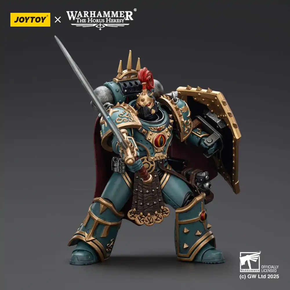 Warhammer The Horus Heresy figurina de actiune Sons of Horus Little Horus Aximand Captain of the 5th Company 20 cm poza produsului
