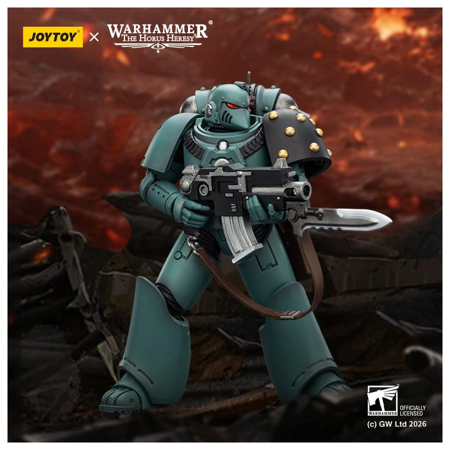 Warhammer The Horus Heresy figurina de actiune Sons of Horus MKVI Tactical Legionary 12 cm poza produsului