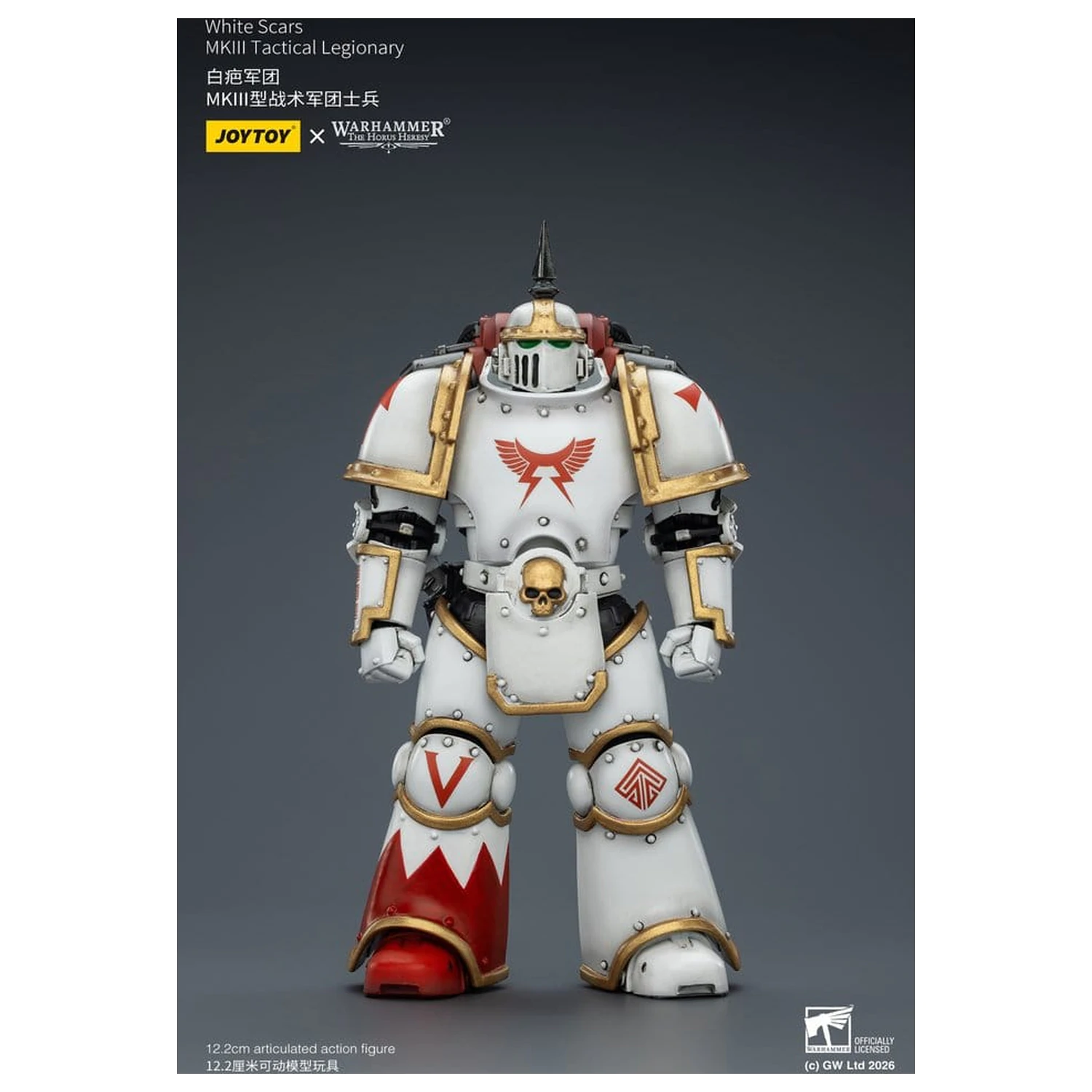 Warhammer The Horus Heresy figurina de actiune White Scars MKIll Tactical Legionary 12 cm poza produsului