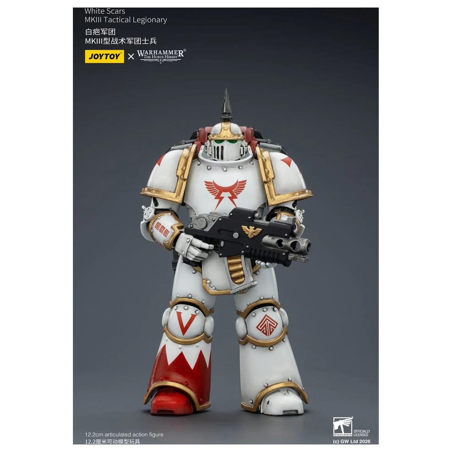 Warhammer The Horus Heresy figurina de actiune White Scars MKIll Tactical Legionary 12 cm poza produsului