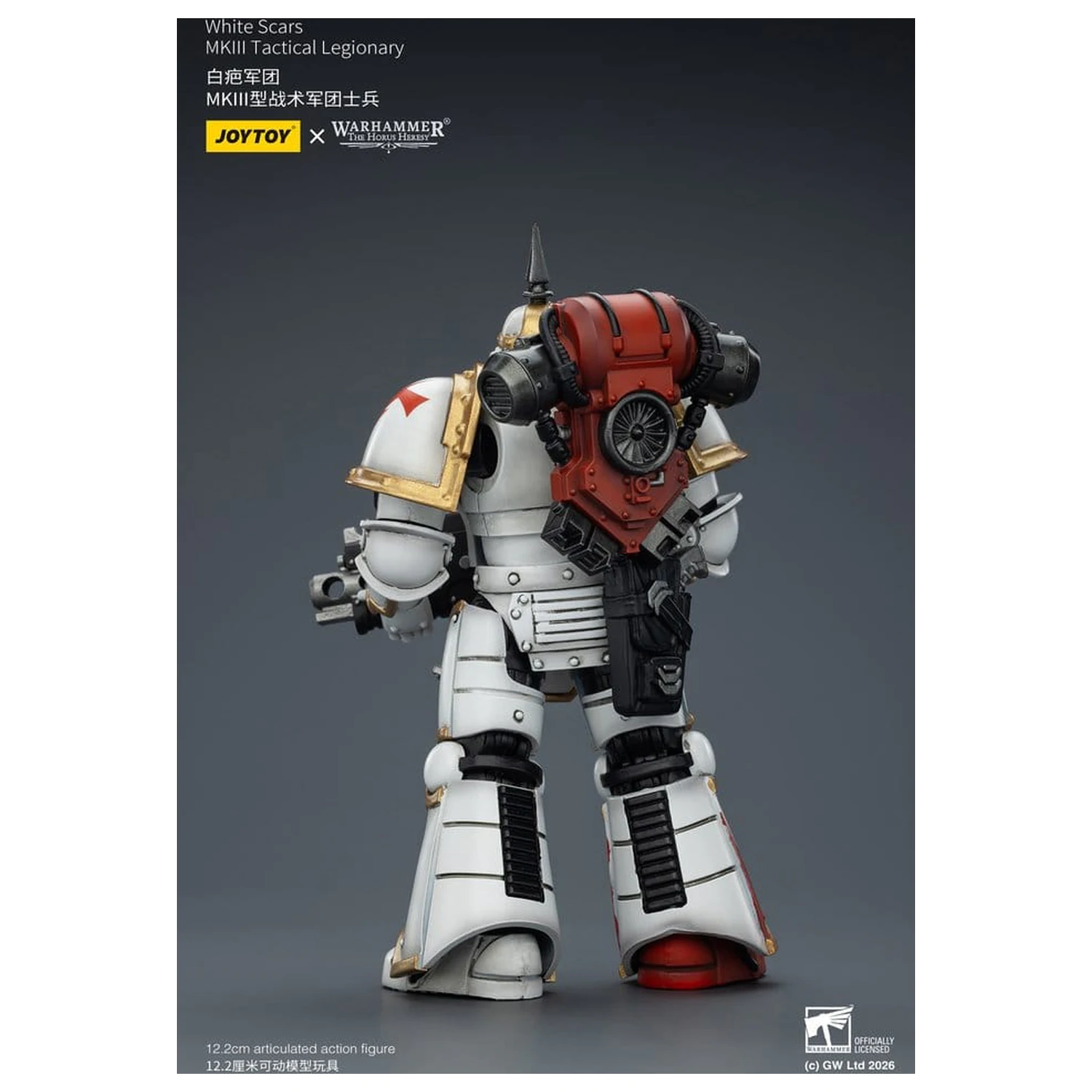 Warhammer The Horus Heresy figurina de actiune White Scars MKIll Tactical Legionary 12 cm poza produsului