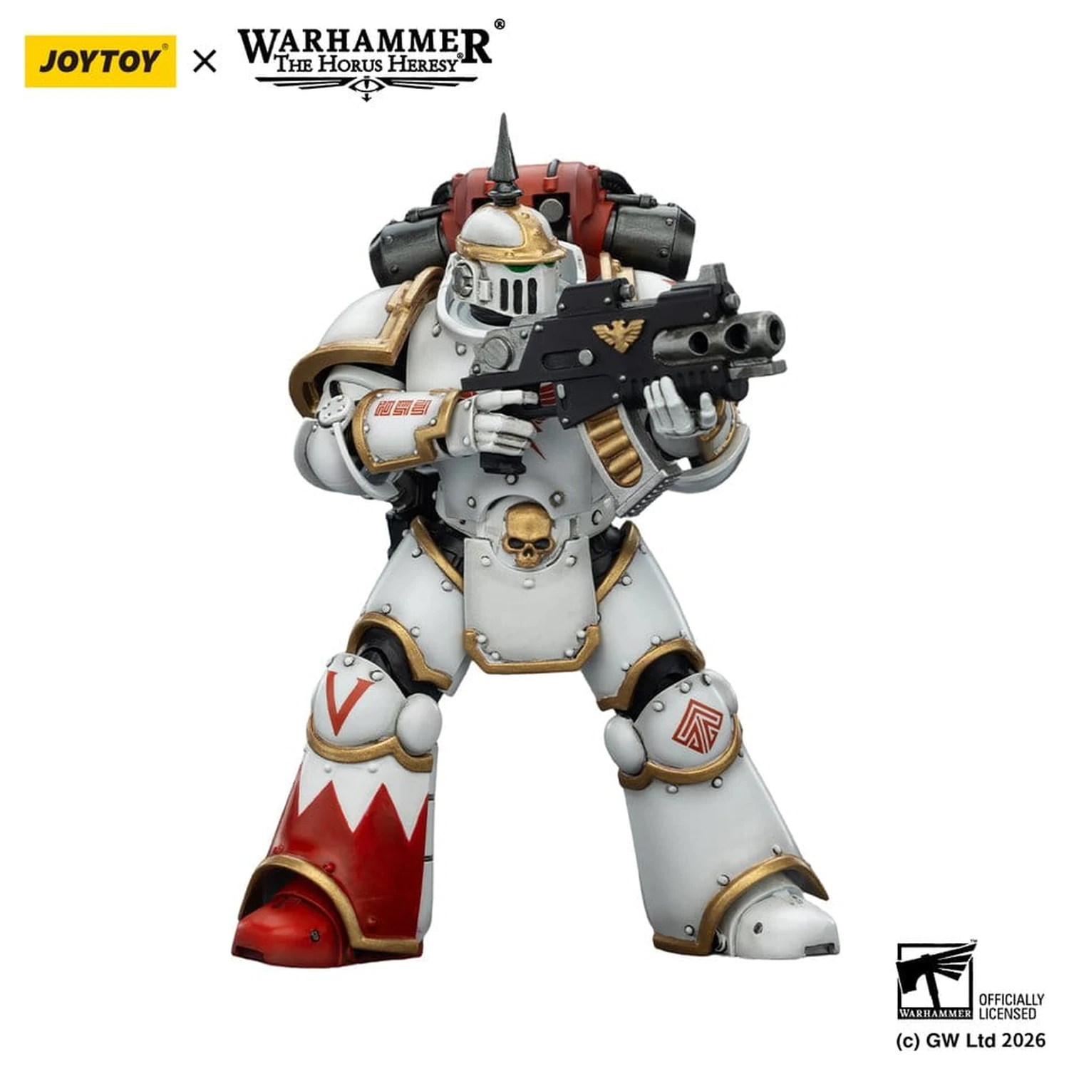 Warhammer The Horus Heresy figurina de actiune White Scars MKIll Tactical Legionary 12 cm poza produsului