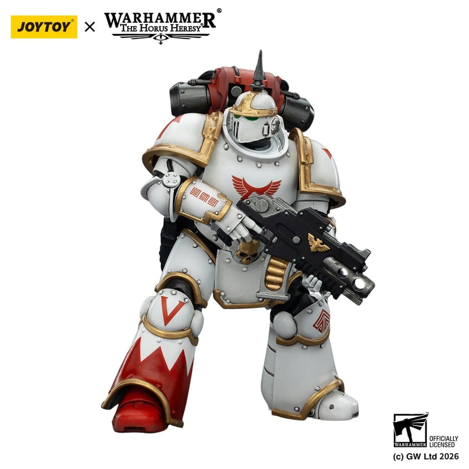 Warhammer The Horus Heresy figurina de actiune White Scars MKIll Tactical Legionary 12 cm poza produsului