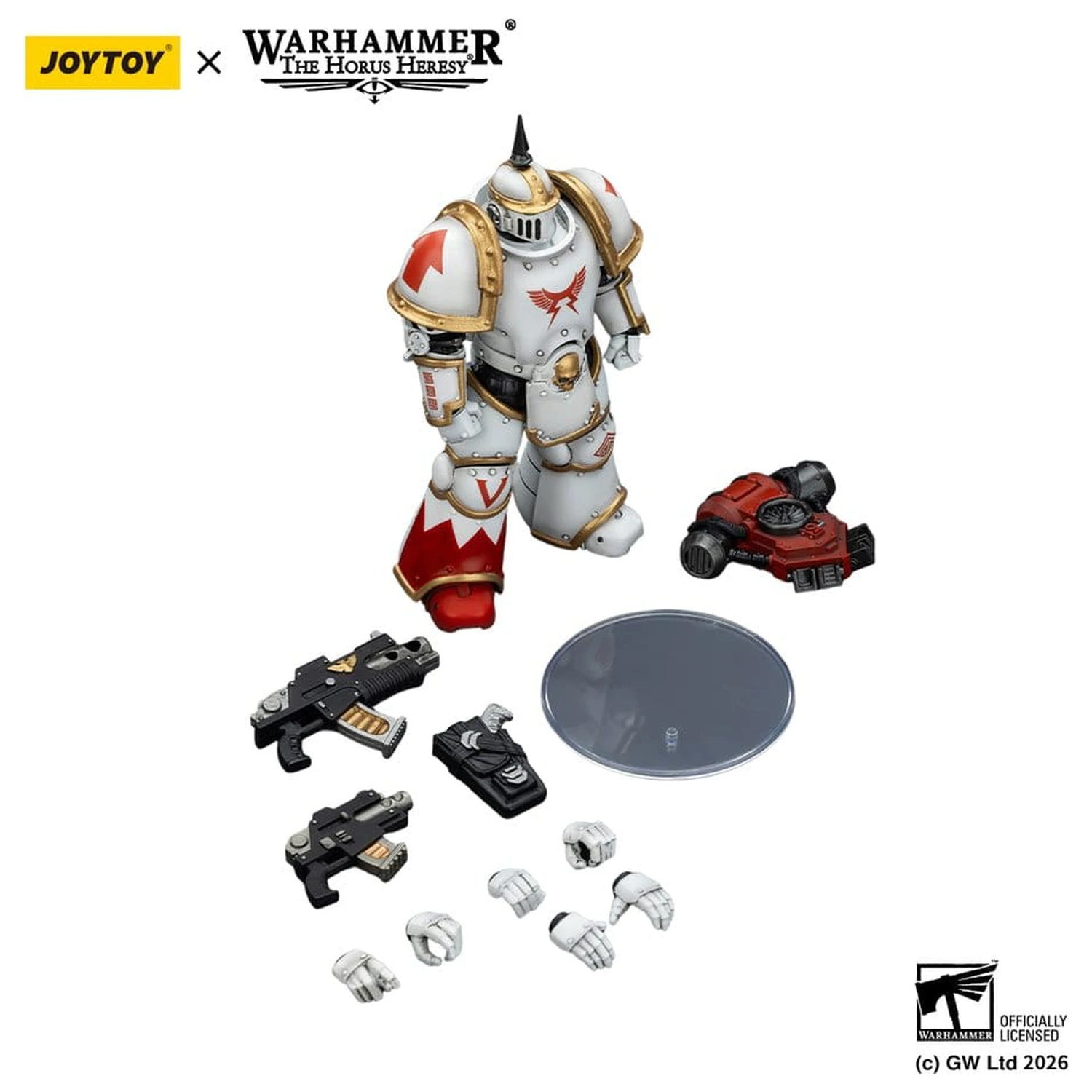 Warhammer The Horus Heresy figurina de actiune White Scars MKIll Tactical Legionary 12 cm poza produsului