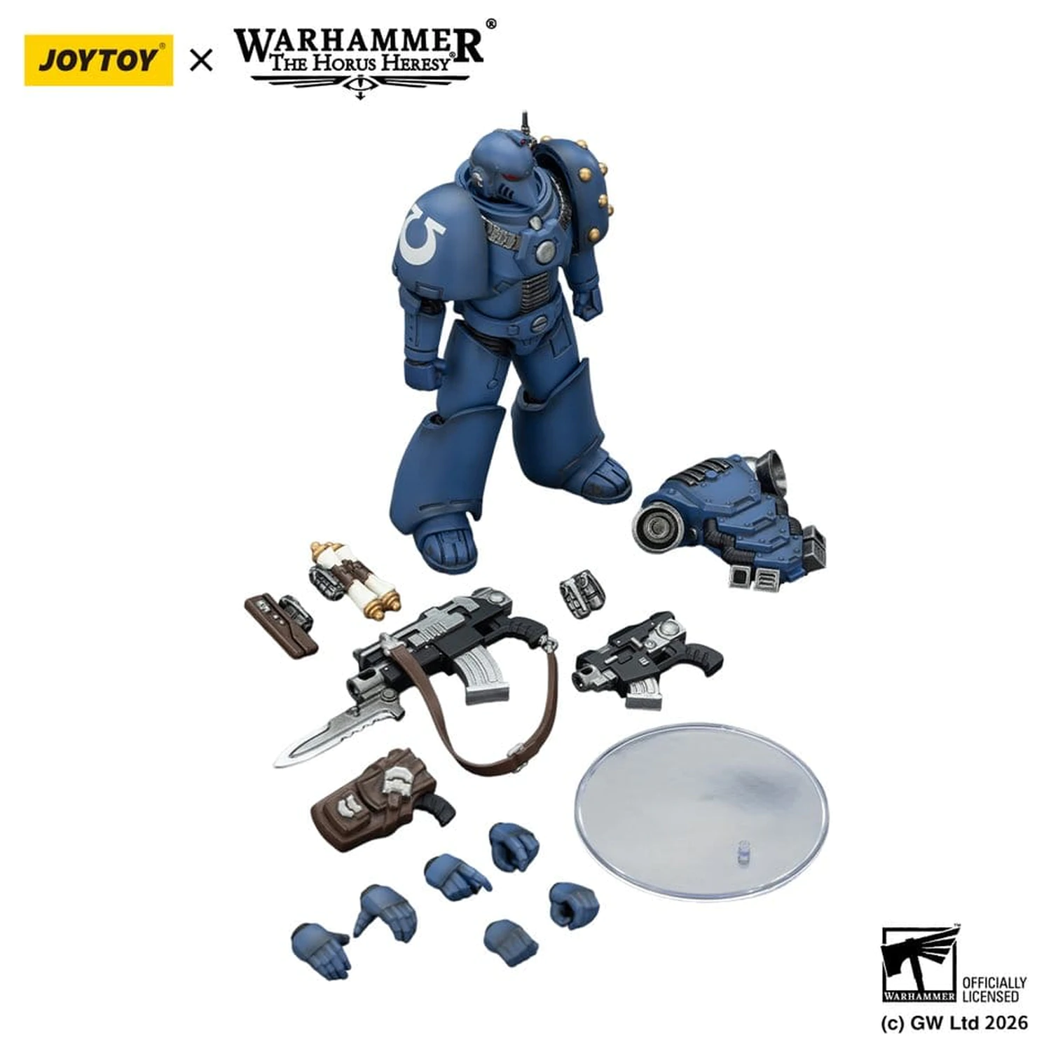 Warhammer The Horus Heresy Figurina de acțiune Ultramarines MKVI Tactical Legionary 12 cm poza produsului