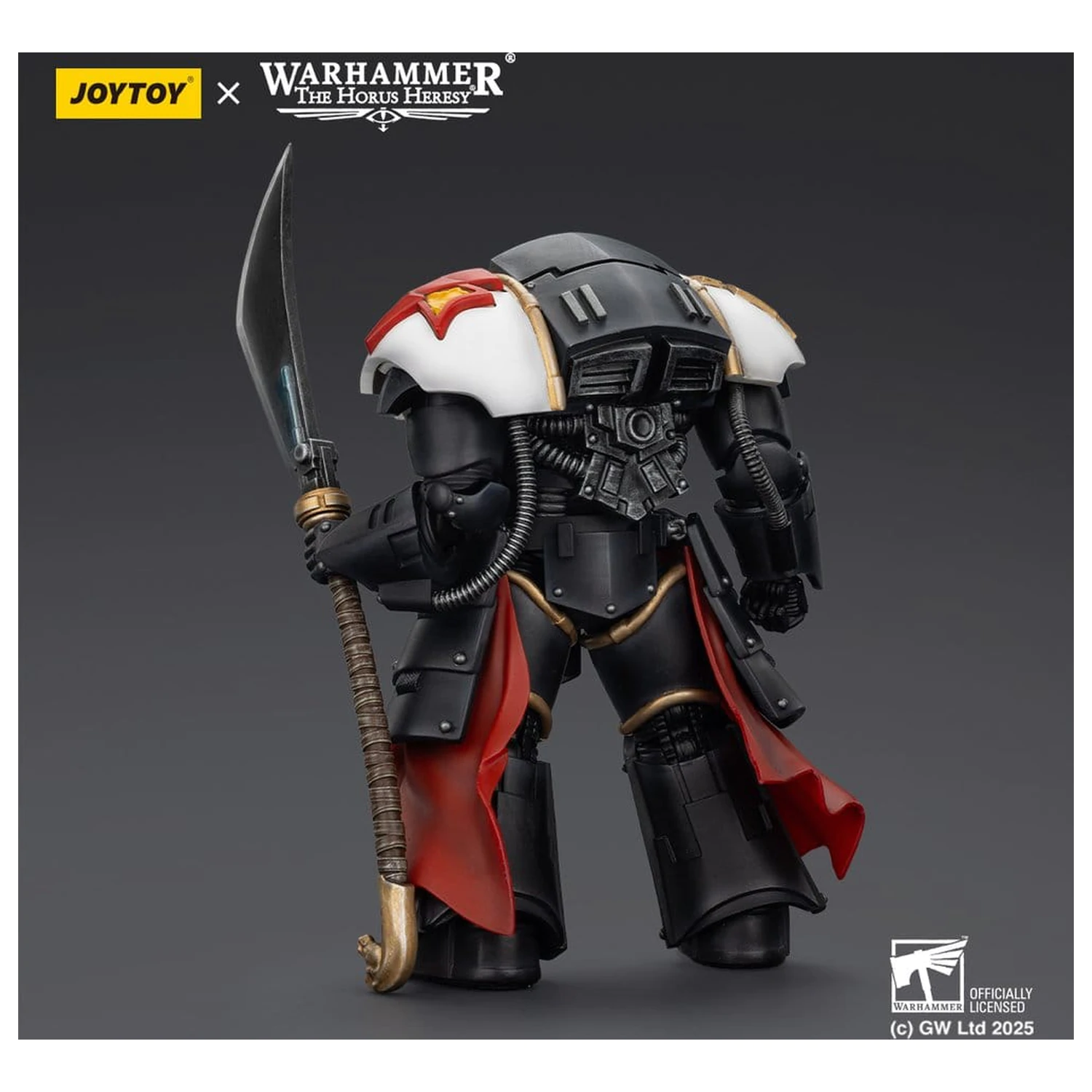 Warhammer The Horus Heresy figurina de actiune White Scars Ebon Keshig Terminator 1 cu Power Glaive 13 cm poza produsului