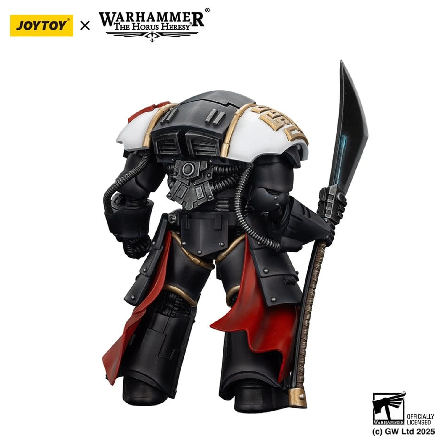 Warhammer The Horus Heresy figurina de actiune White Scars Ebon Keshig Terminator 2 with Power Glaive 13 cm poza produsului