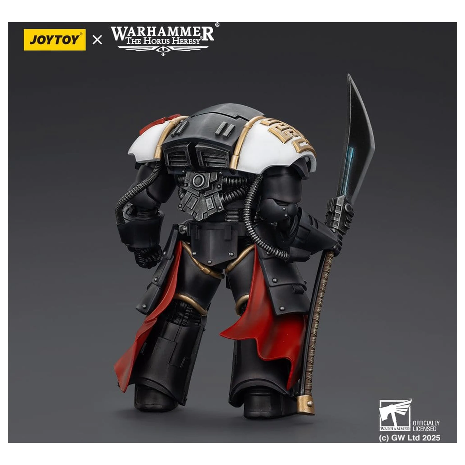 Warhammer The Horus Heresy figurina de actiune White Scars Ebon Keshig Terminator 2 with Power Glaive 13 cm poza produsului