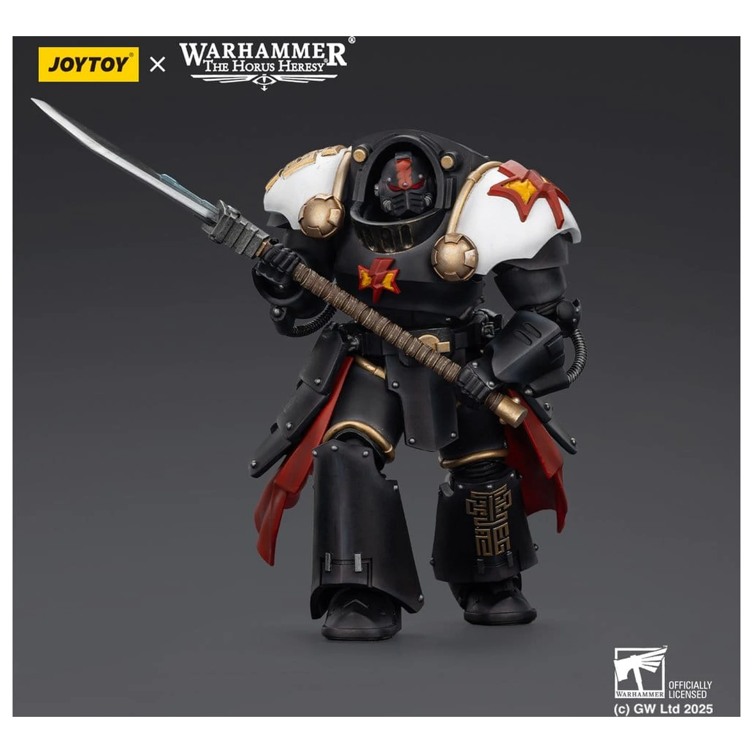 Warhammer The Horus Heresy figurina de actiune White Scars Ebon Keshig Terminator 2 with Power Glaive 13 cm poza produsului