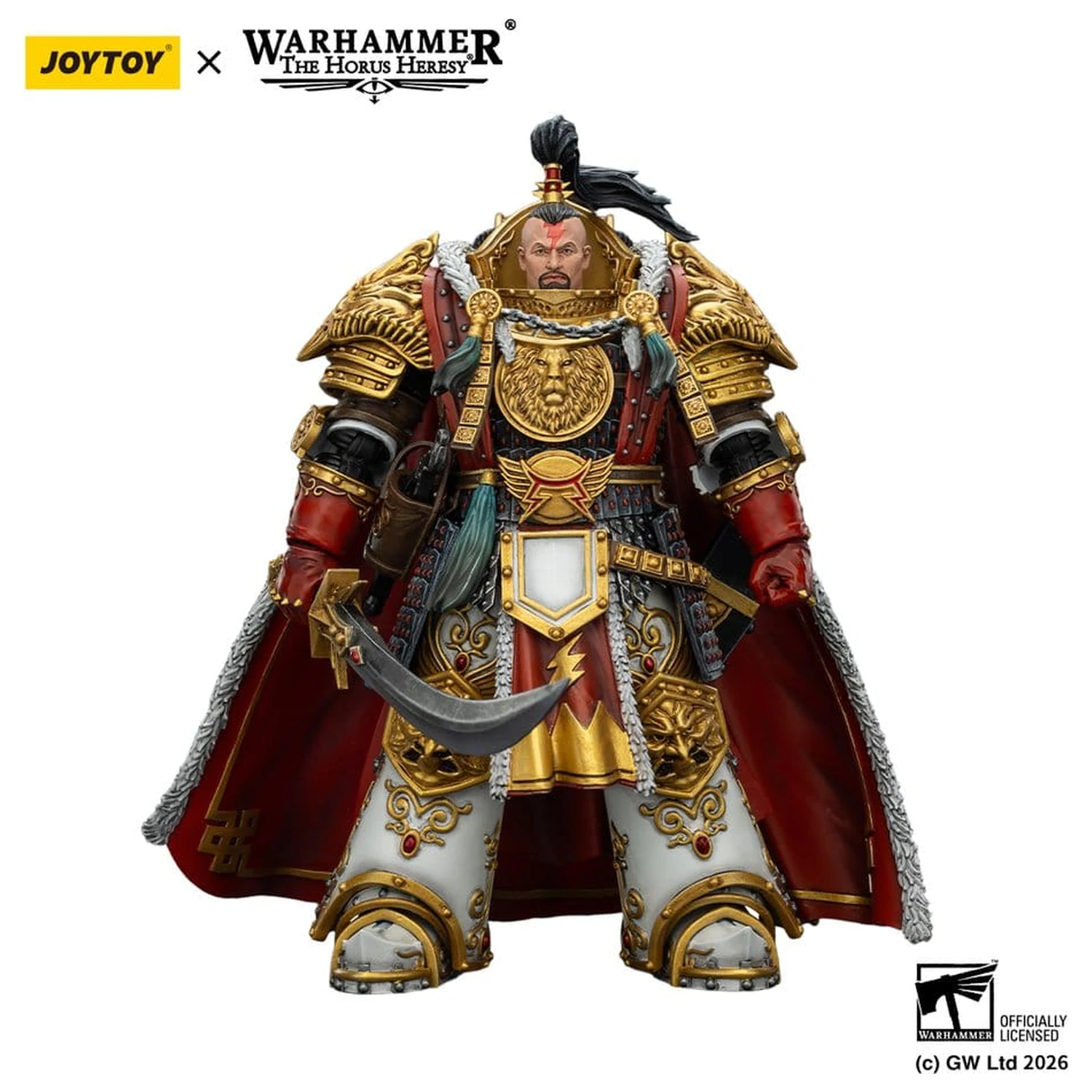 Warhammer The Horus Heresy figurina White Scars Jaghatai Khan Primarch of the Vth Legion 19 cm poza produsului