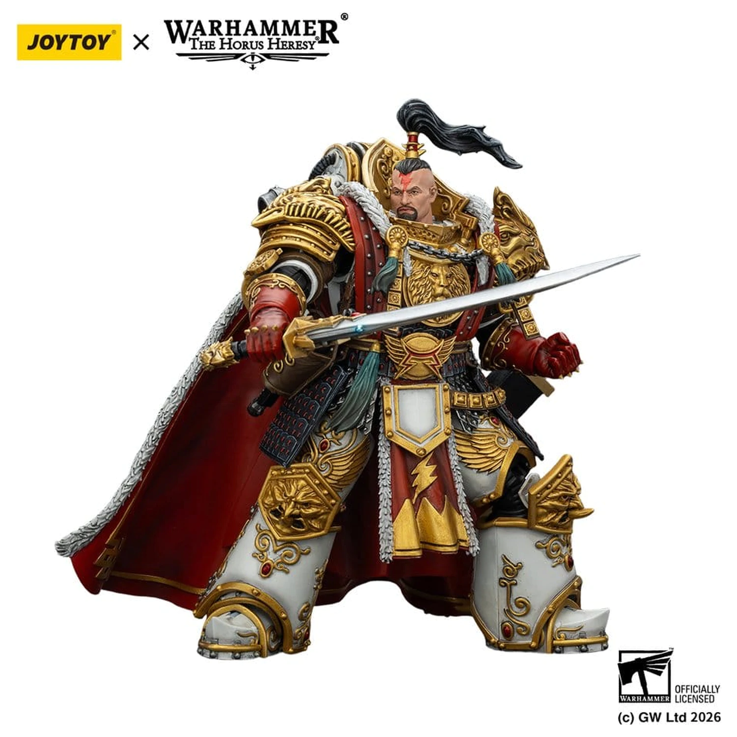 Warhammer The Horus Heresy figurina White Scars Jaghatai Khan Primarch of the Vth Legion 19 cm poza produsului