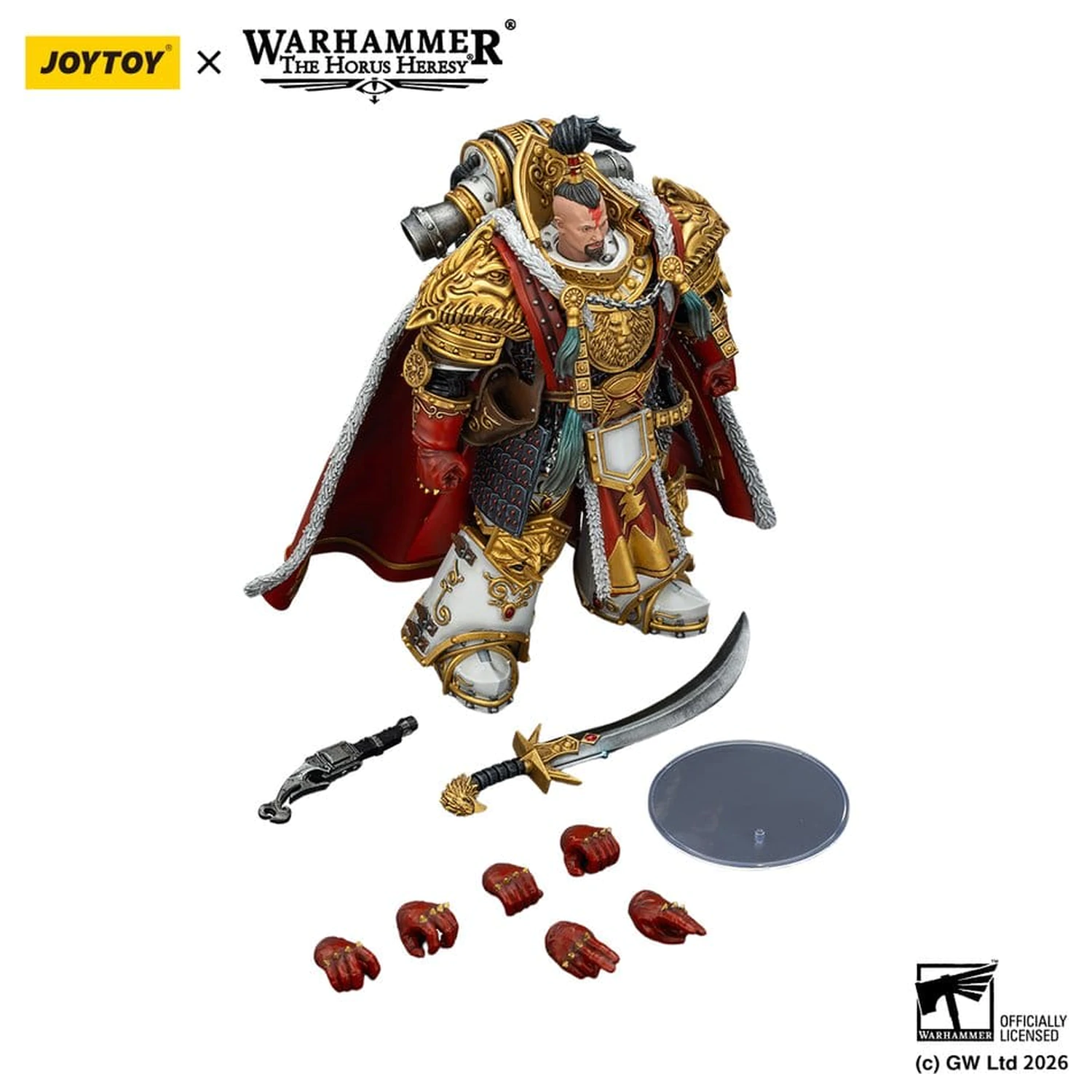 Warhammer The Horus Heresy figurina White Scars Jaghatai Khan Primarch of the Vth Legion 19 cm poza produsului