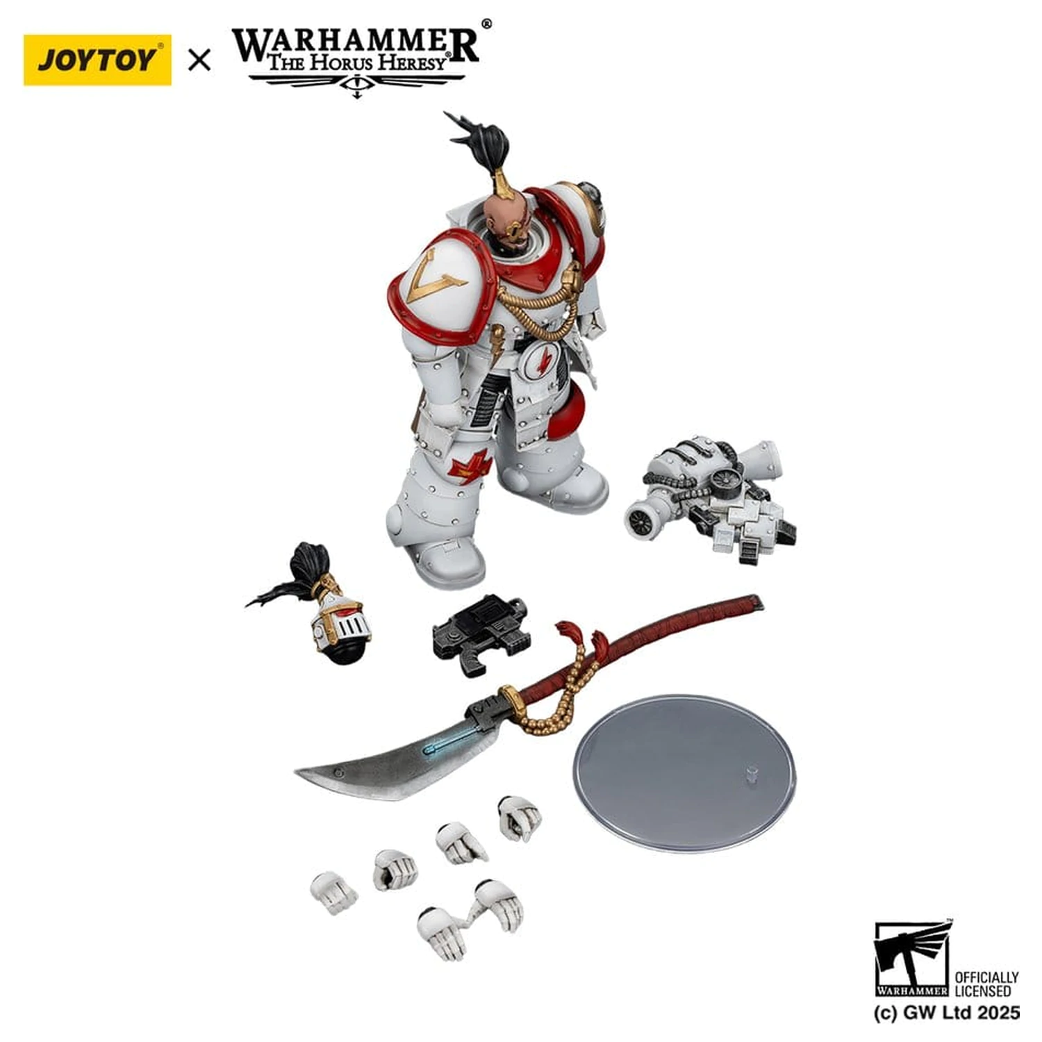 Warhammer The Horus Heresy figurina de actiune White Scars Legion Praetor 12 cm poza produsului
