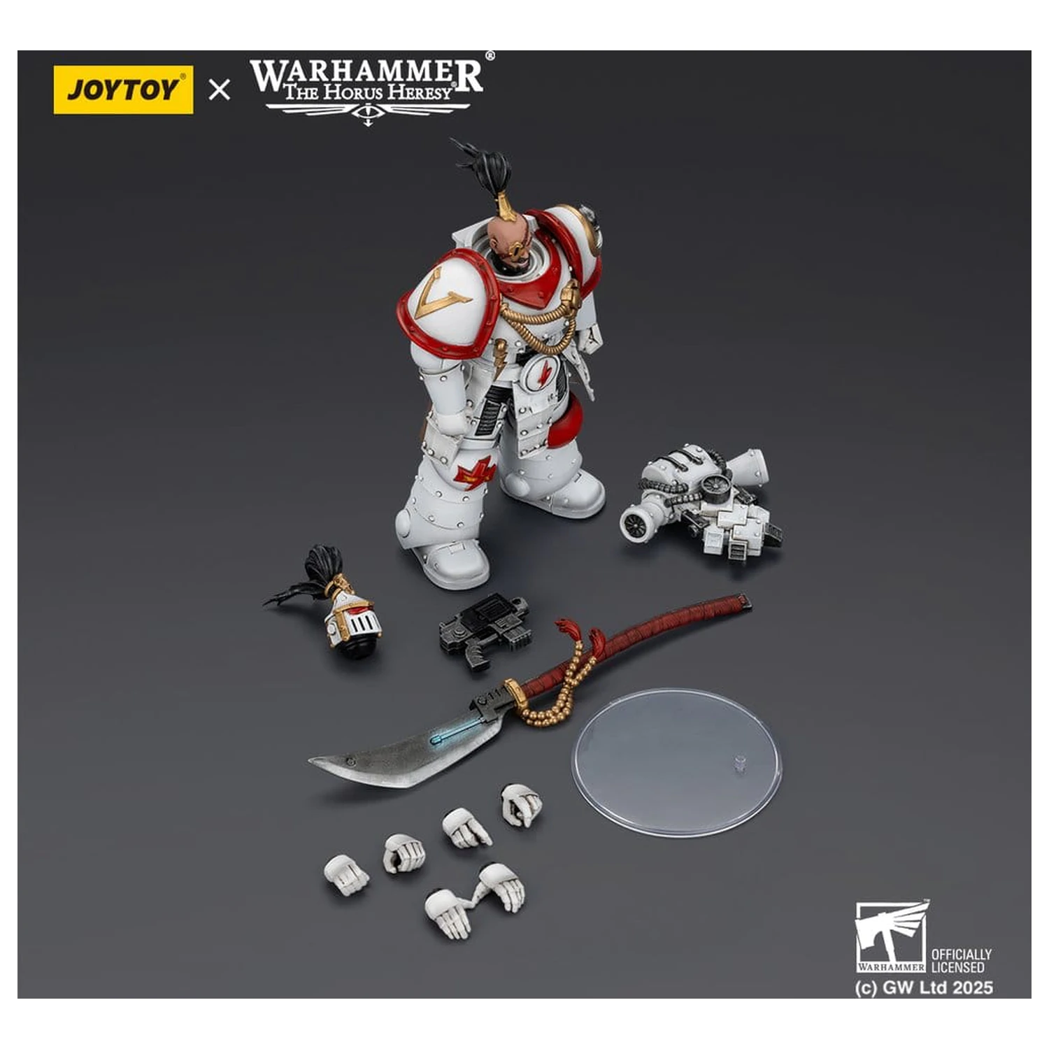 Warhammer The Horus Heresy figurina de actiune White Scars Legion Praetor 12 cm poza produsului