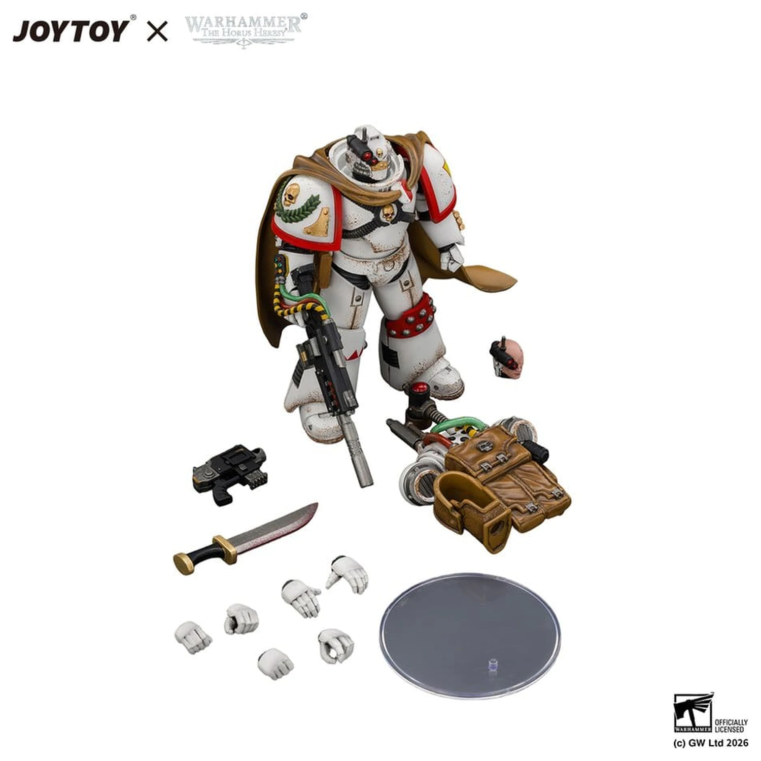 Warhammer The Horus Heresy White Scars Legion Vigilator figurina de actiune 12 cm poza produsului