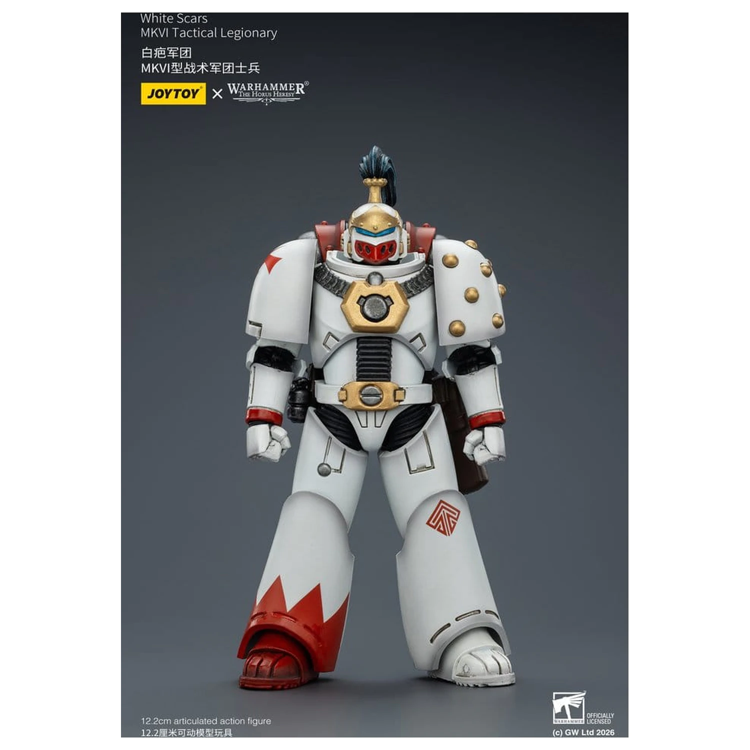 Warhammer The Horus Heresy figurina White Scars MKVI Tactical Legionary 12 cm poza produsului