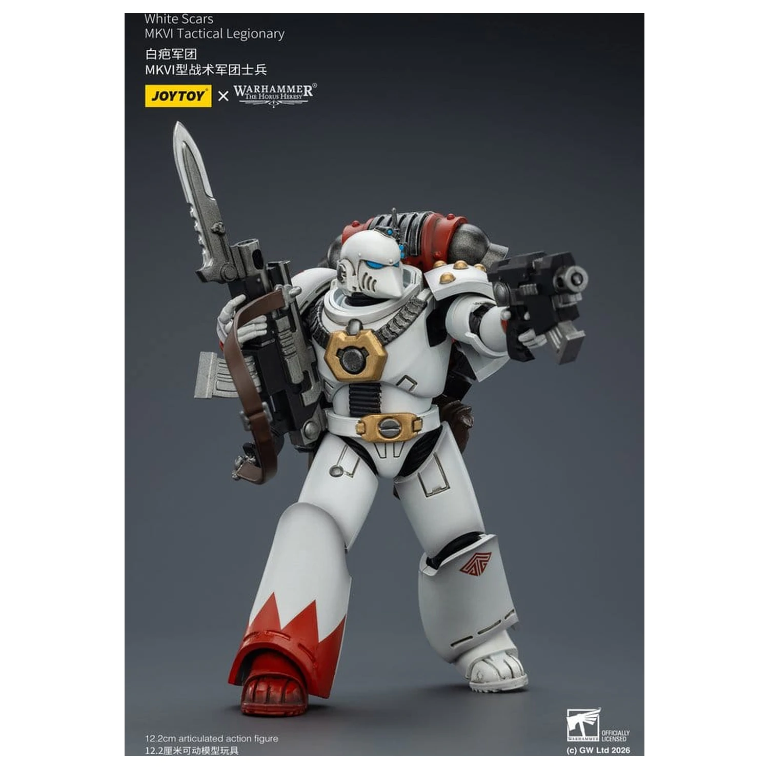 Warhammer The Horus Heresy figurina White Scars MKVI Tactical Legionary 12 cm poza produsului