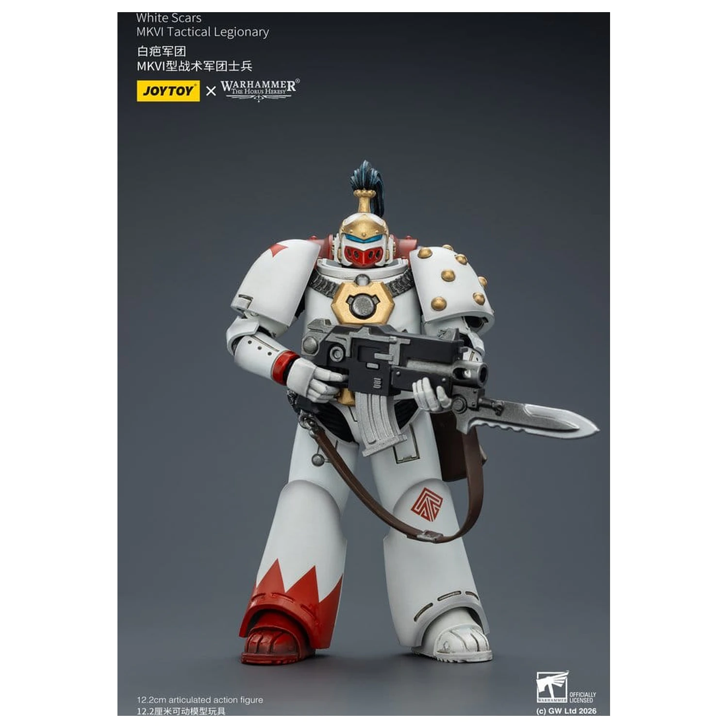 Warhammer The Horus Heresy figurina White Scars MKVI Tactical Legionary 12 cm poza produsului