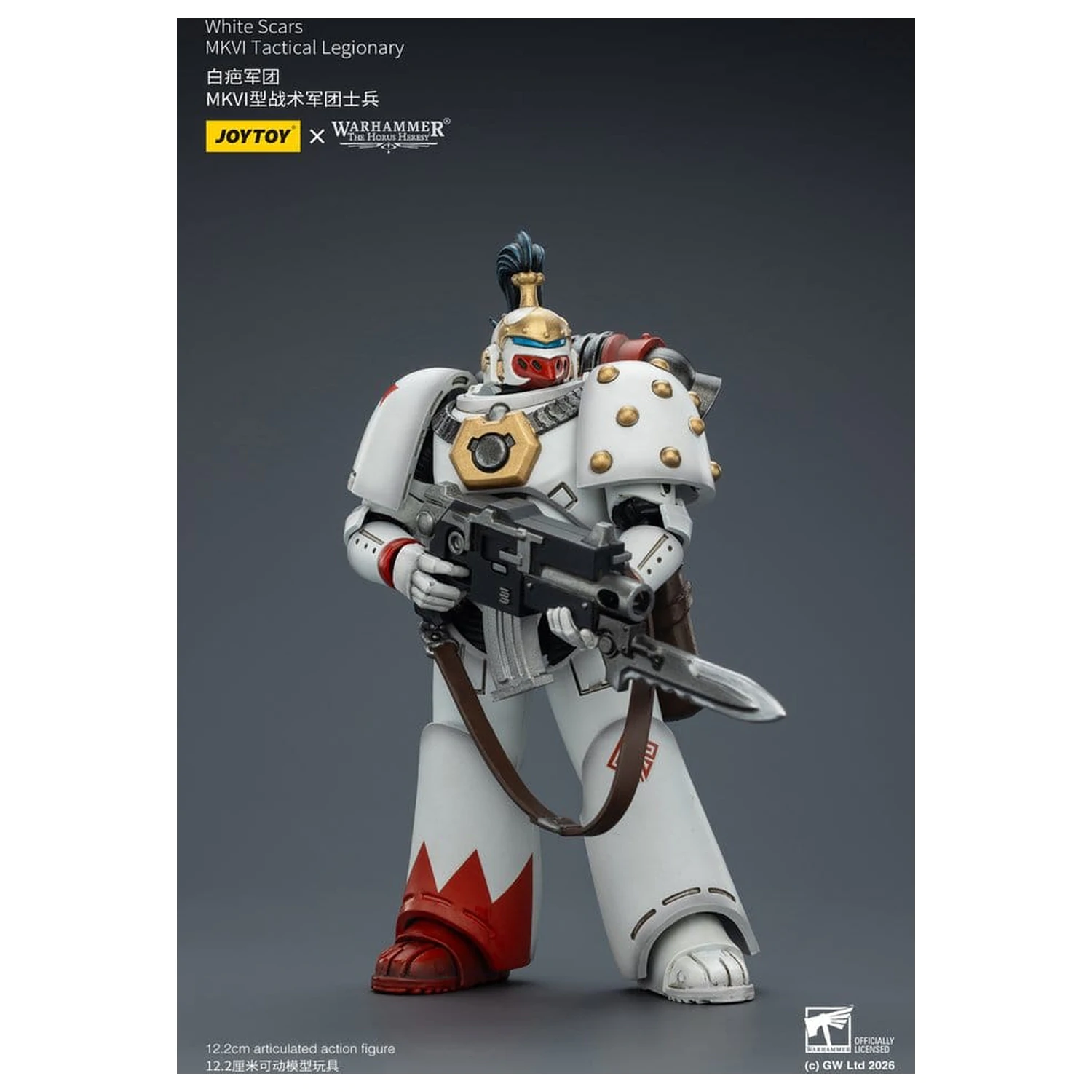 Warhammer The Horus Heresy figurina White Scars MKVI Tactical Legionary 12 cm poza produsului