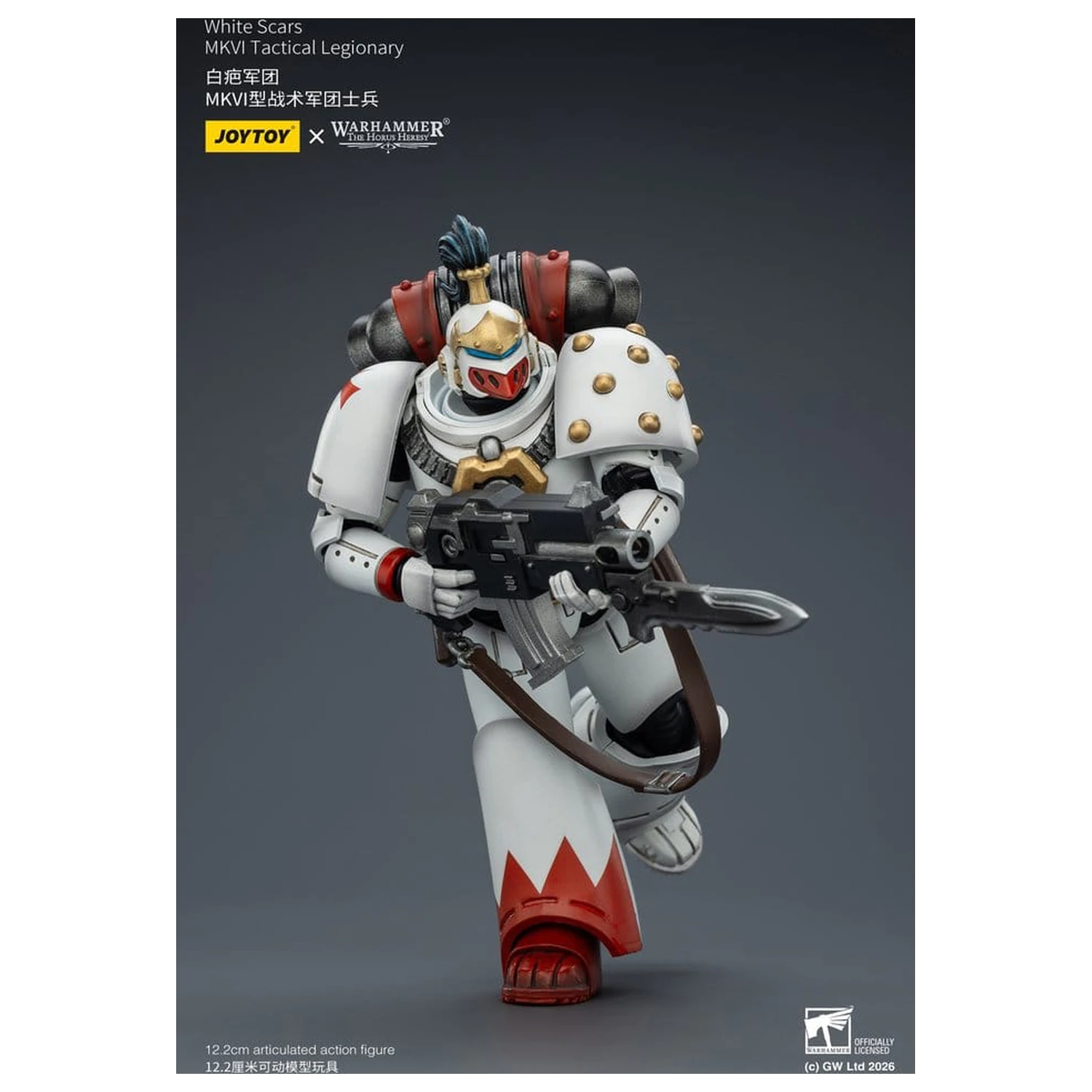 Warhammer The Horus Heresy figurina White Scars MKVI Tactical Legionary 12 cm poza produsului