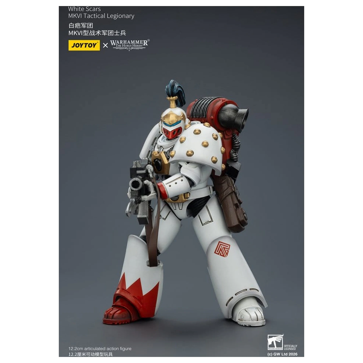 Warhammer The Horus Heresy figurina White Scars MKVI Tactical Legionary 12 cm poza produsului