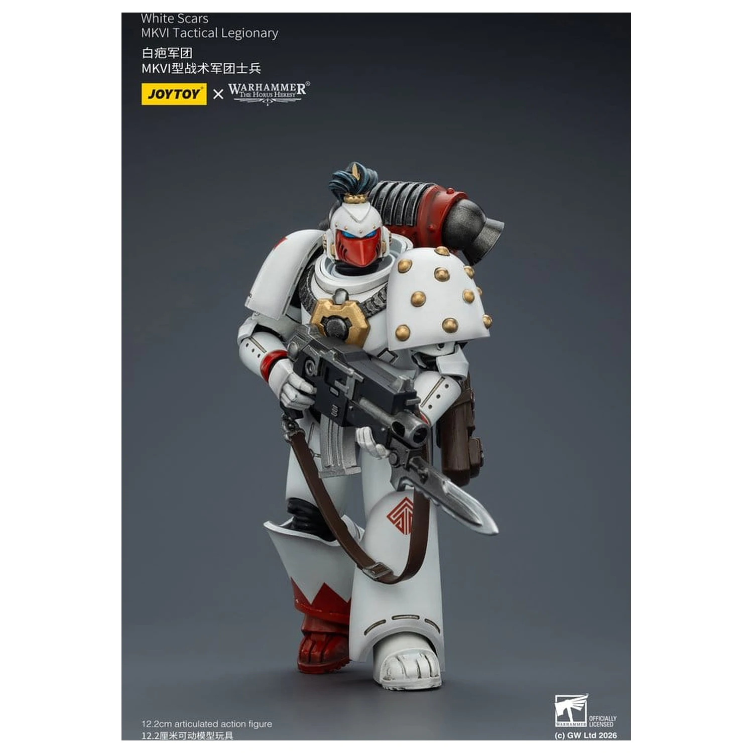 Warhammer The Horus Heresy figurina White Scars MKVI Tactical Legionary 12 cm poza produsului