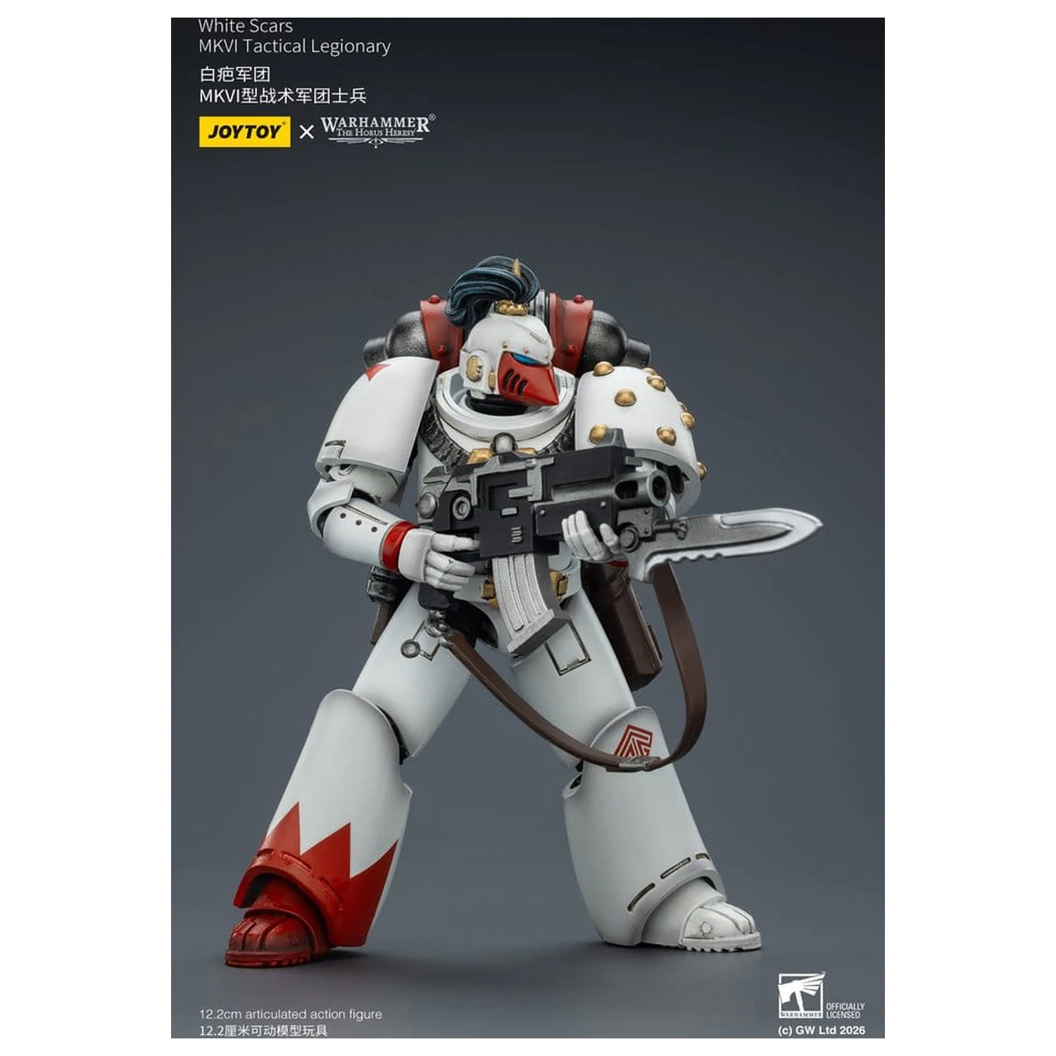 Warhammer The Horus Heresy figurina White Scars MKVI Tactical Legionary 12 cm poza produsului