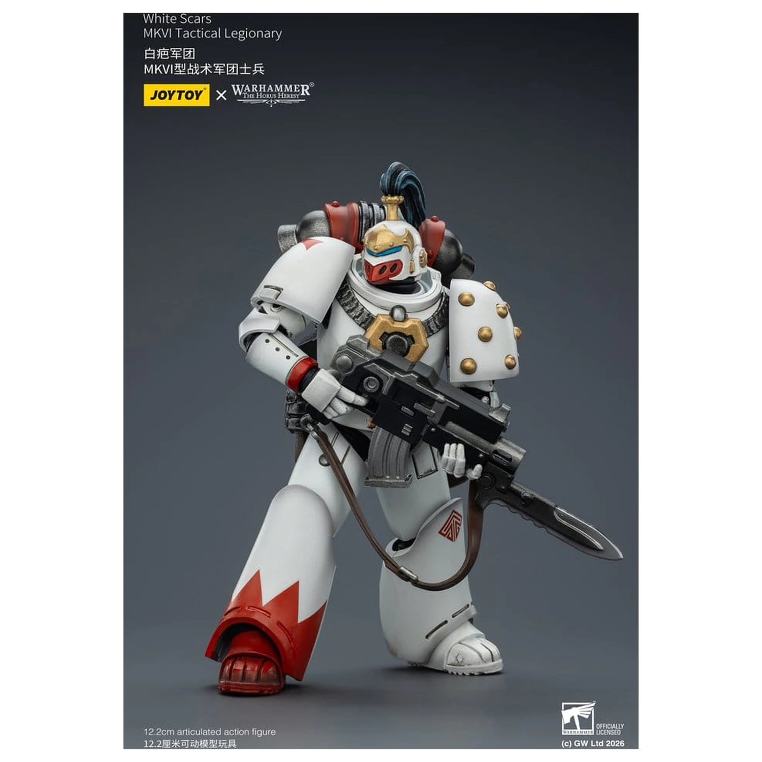 Warhammer The Horus Heresy figurina White Scars MKVI Tactical Legionary 12 cm poza produsului