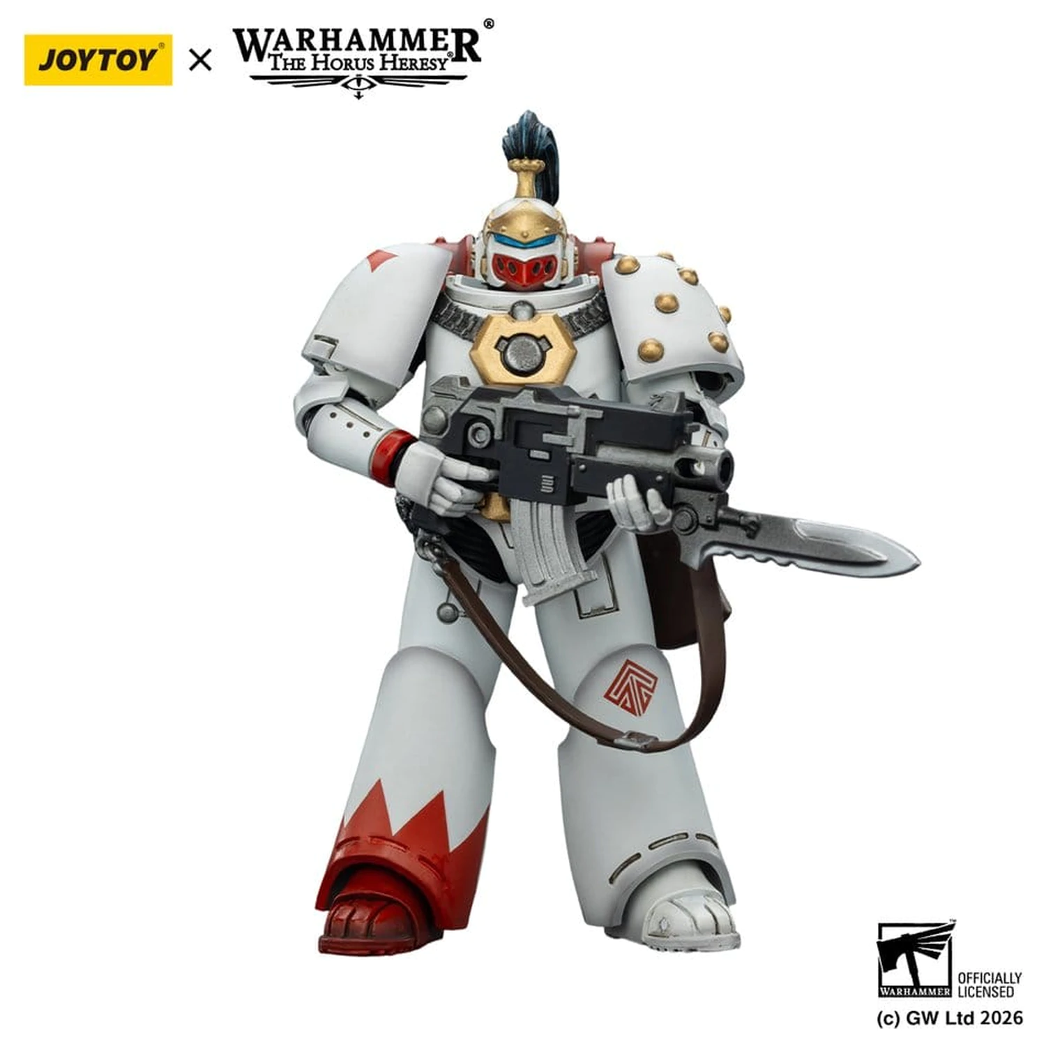Warhammer The Horus Heresy figurina White Scars MKVI Tactical Legionary 12 cm poza produsului