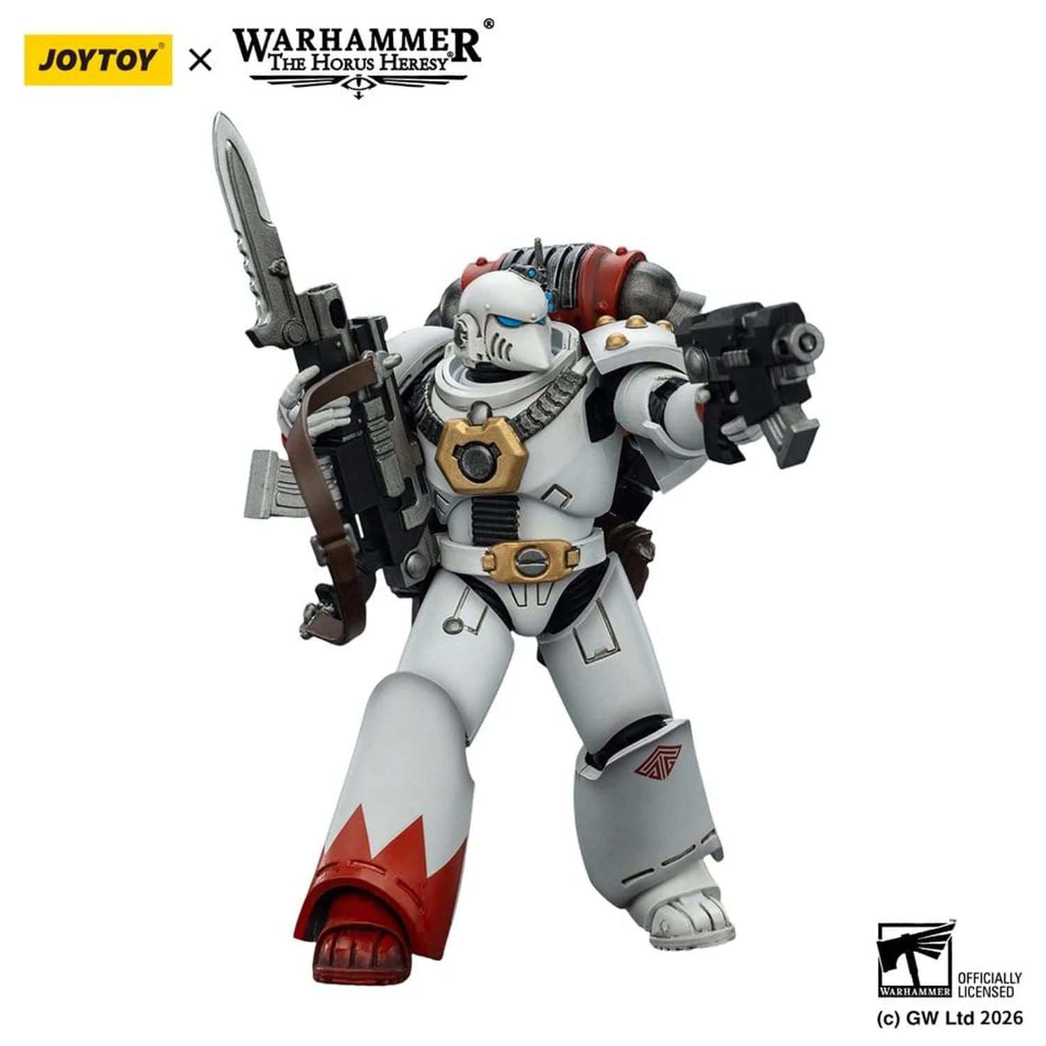 Warhammer The Horus Heresy figurina White Scars MKVI Tactical Legionary 12 cm poza produsului