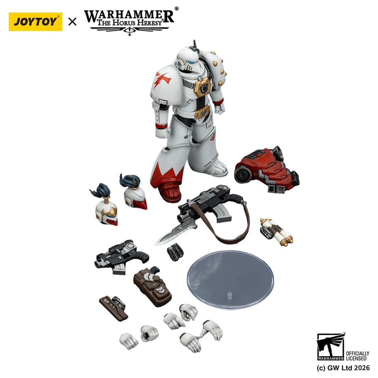 Warhammer The Horus Heresy figurina White Scars MKVI Tactical Legionary 12 cm poza produsului