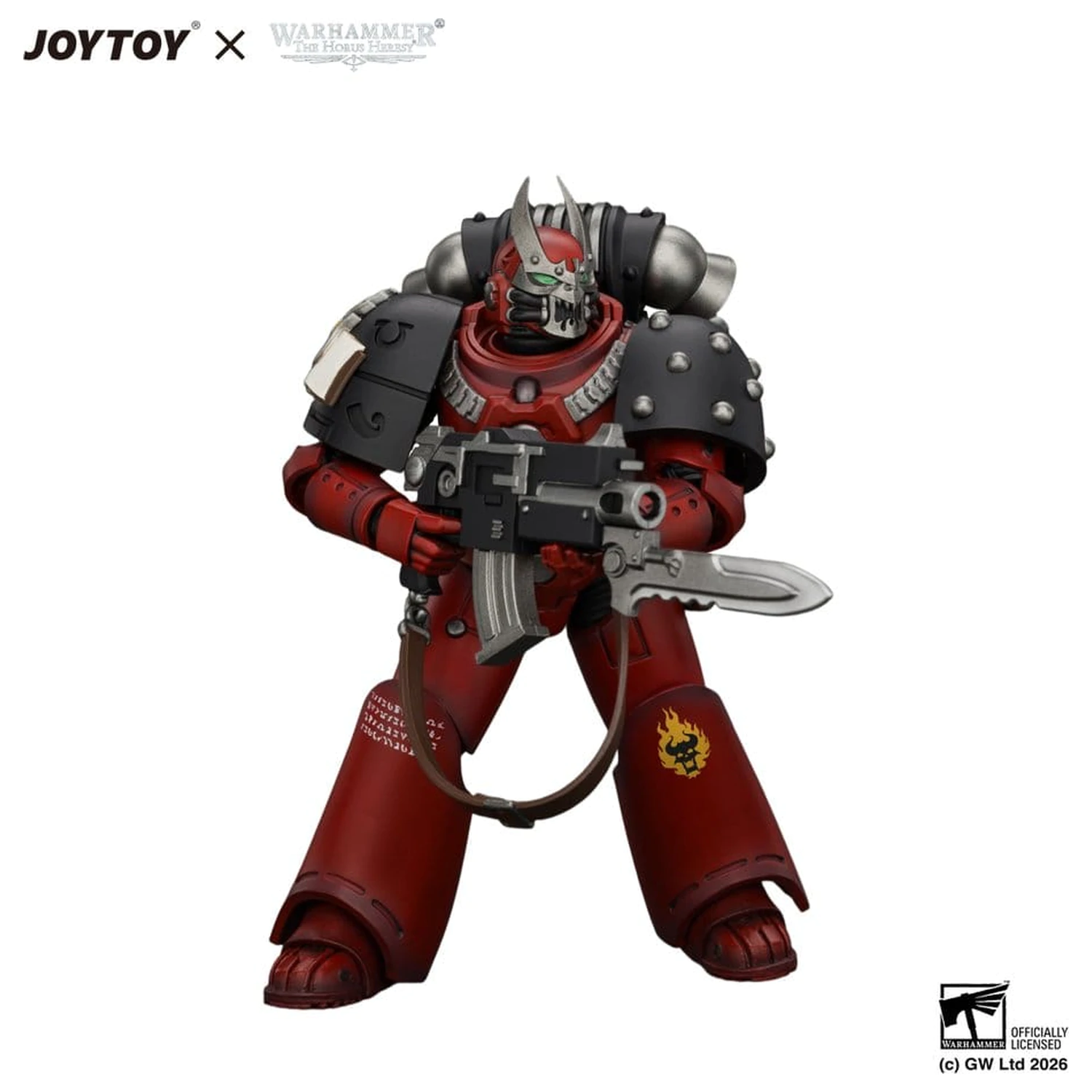 Warhammer The Horus Heresy Word Bearers figura MkVI Tactical Sergeant 12 cm poza produsului