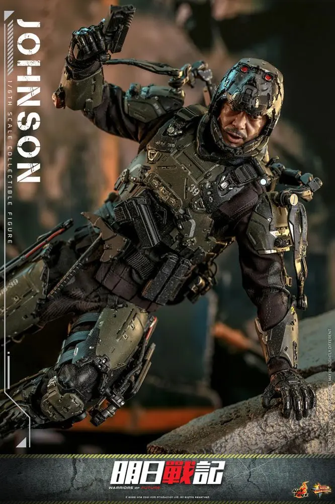 Warriors of Future Movie Masterpiece figurină de acțiune 1/6 Johnson 30 cm poza produsului