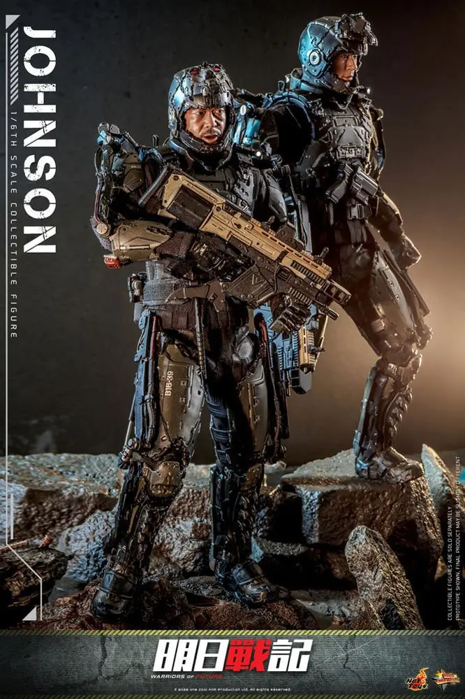 Warriors of Future Movie Masterpiece figurină de acțiune 1/6 Johnson 30 cm poza produsului