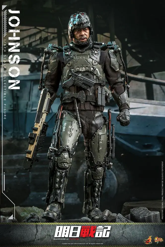 Warriors of Future Movie Masterpiece figurină de acțiune 1/6 Johnson 30 cm poza produsului