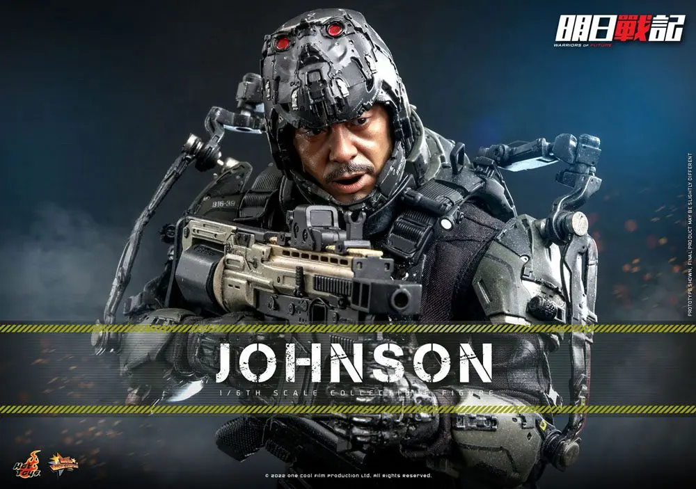 Warriors of Future Movie Masterpiece figurină de acțiune 1/6 Johnson 30 cm poza produsului