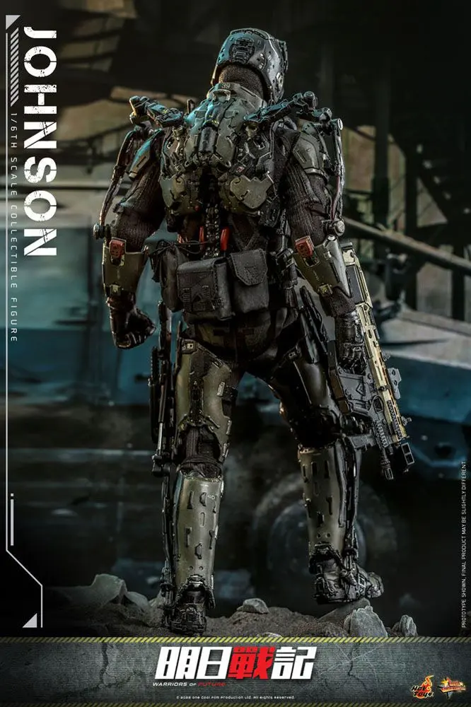 Warriors of Future Movie Masterpiece figurină de acțiune 1/6 Johnson 30 cm poza produsului