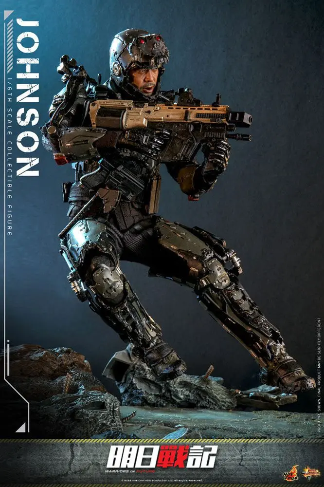 Warriors of Future Movie Masterpiece figurină de acțiune 1/6 Johnson 30 cm poza produsului