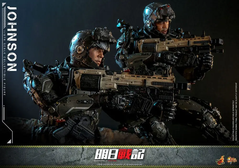 Warriors of Future Movie Masterpiece figurină de acțiune 1/6 Johnson 30 cm poza produsului