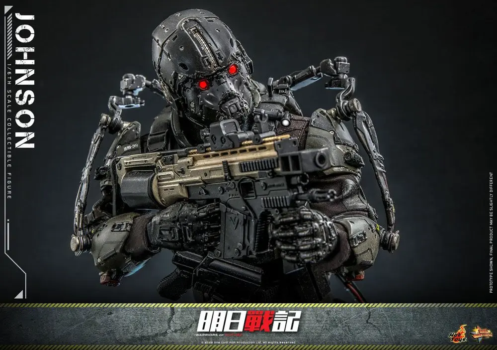 Warriors of Future Movie Masterpiece figurină de acțiune 1/6 Johnson 30 cm poza produsului