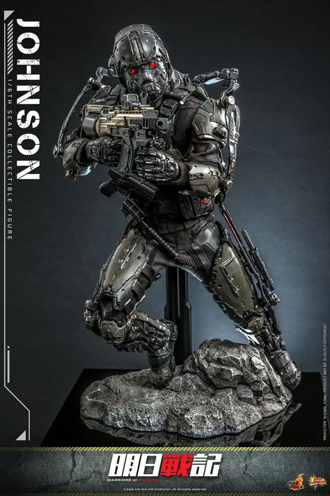 Warriors of Future Movie Masterpiece figurină de acțiune 1/6 Johnson 30 cm poza produsului