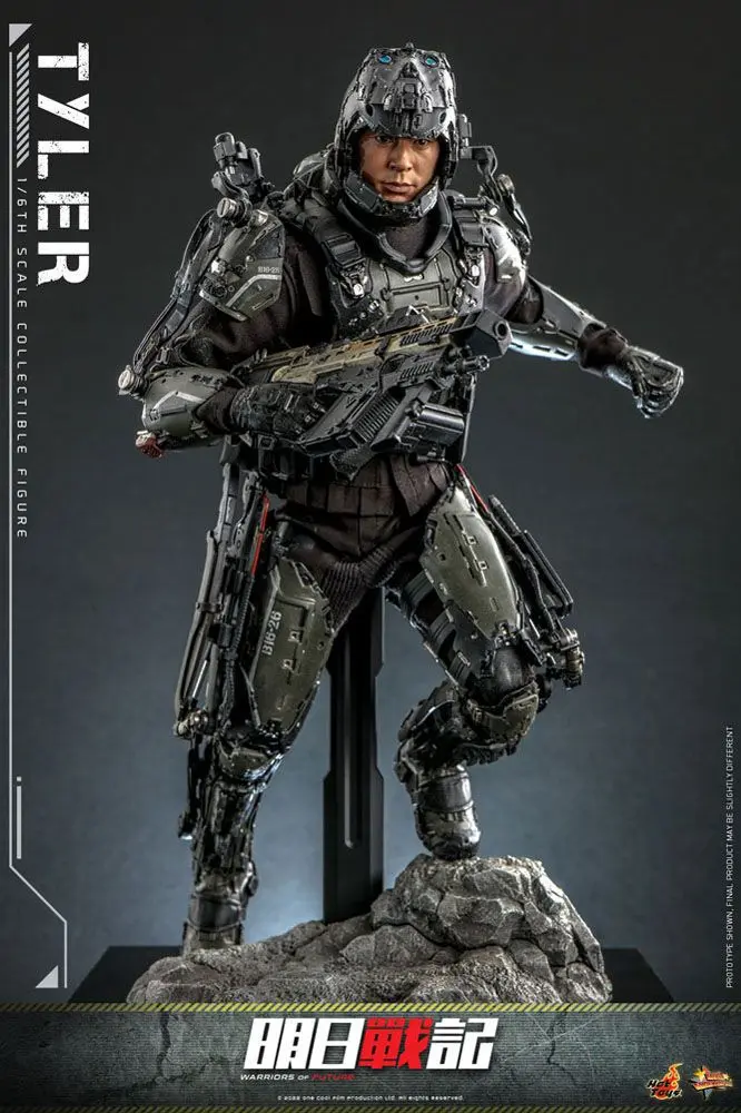 Warriors of Future Movie Masterpiece figurină de acțiune 1/6 Tyler 31 cm poza produsului