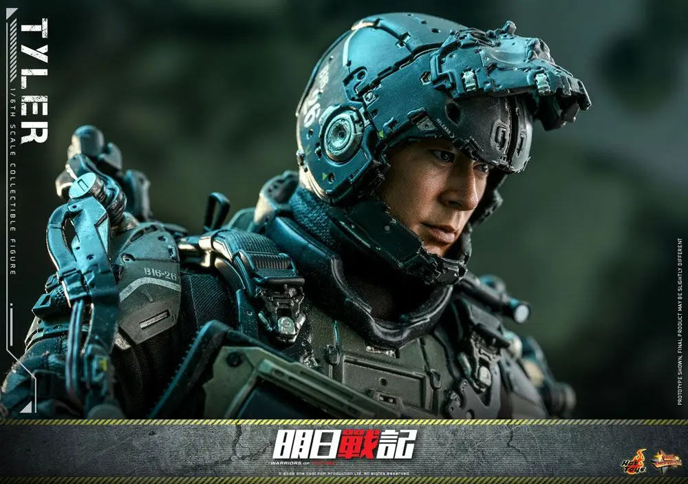 Warriors of Future Movie Masterpiece figurină de acțiune 1/6 Tyler 31 cm poza produsului