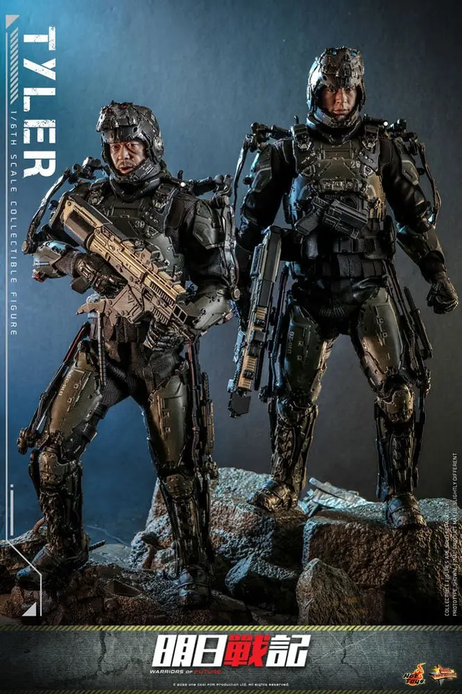 Warriors of Future Movie Masterpiece figurină de acțiune 1/6 Tyler 31 cm poza produsului