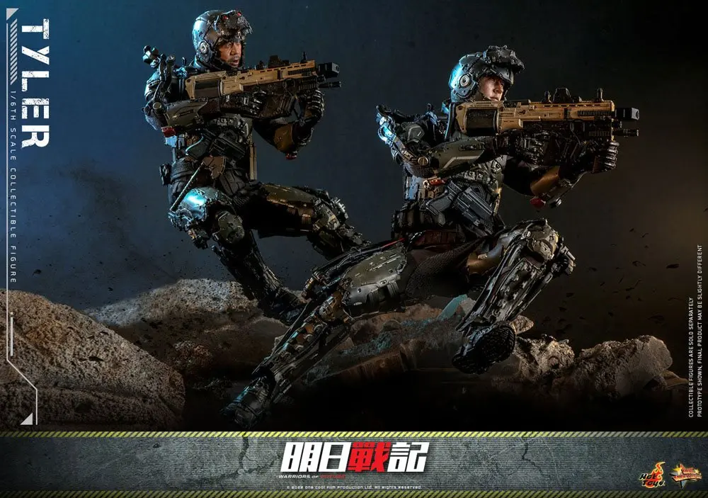 Warriors of Future Movie Masterpiece figurină de acțiune 1/6 Tyler 31 cm poza produsului