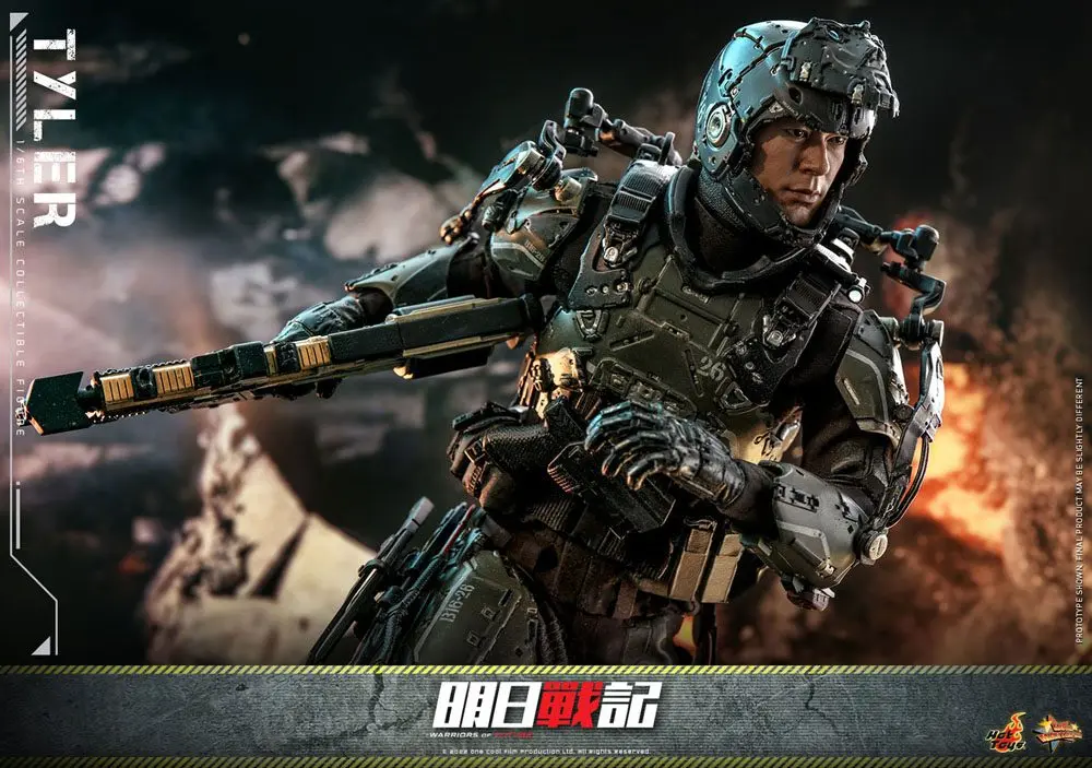 Warriors of Future Movie Masterpiece figurină de acțiune 1/6 Tyler 31 cm poza produsului